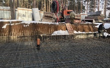 Подготовка к заливке бетона