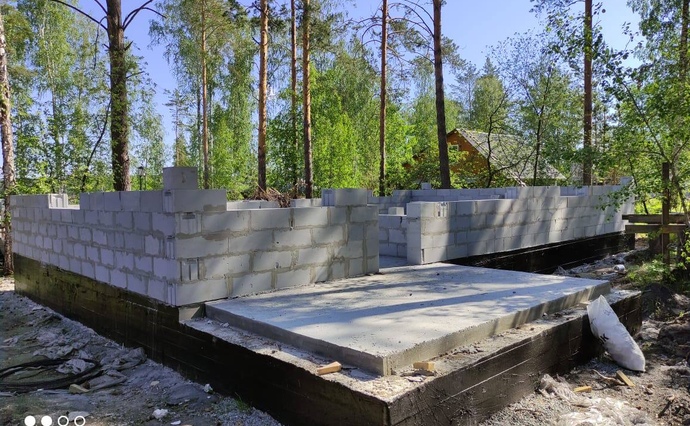 Стены из газоблока. ГК Урал-Строй